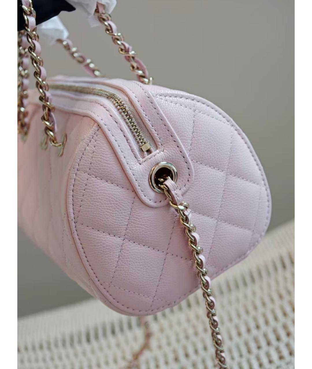 CHANEL Кожаная сумка через плечо, фото 5