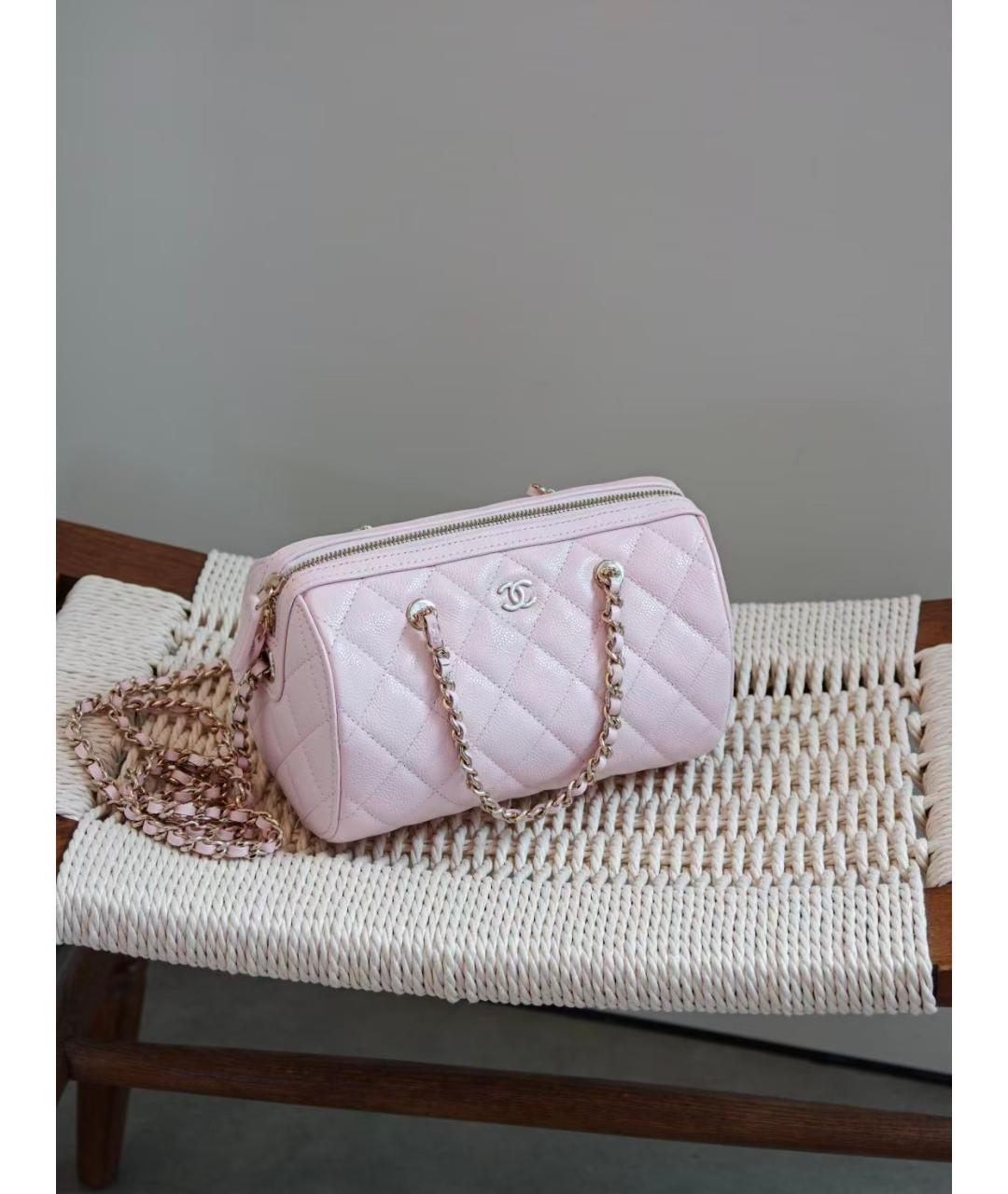 CHANEL Кожаная сумка через плечо, фото 2