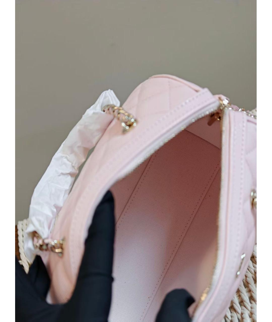 CHANEL Кожаная сумка через плечо, фото 4