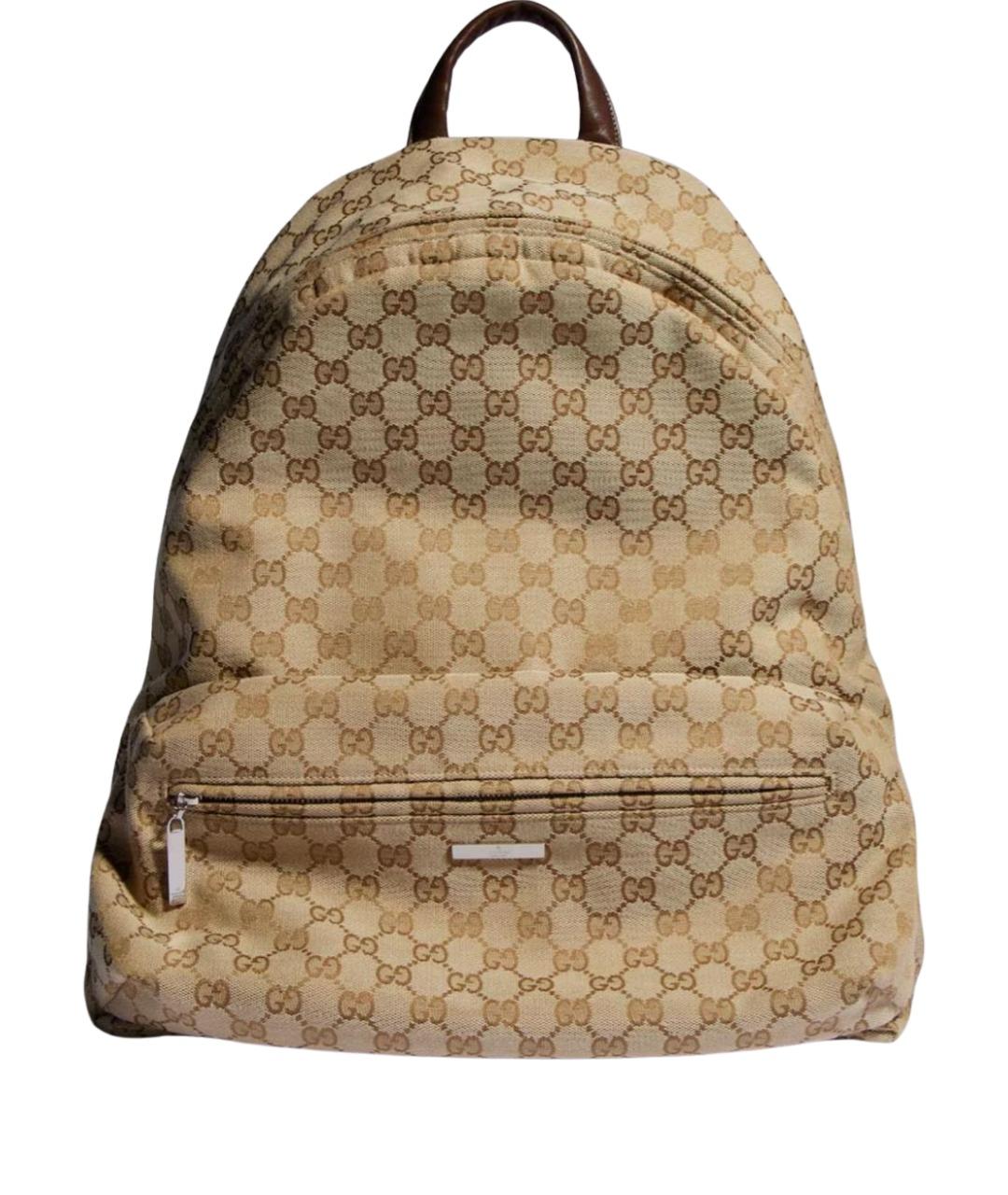 GUCCI Бежевый рюкзак, фото 1