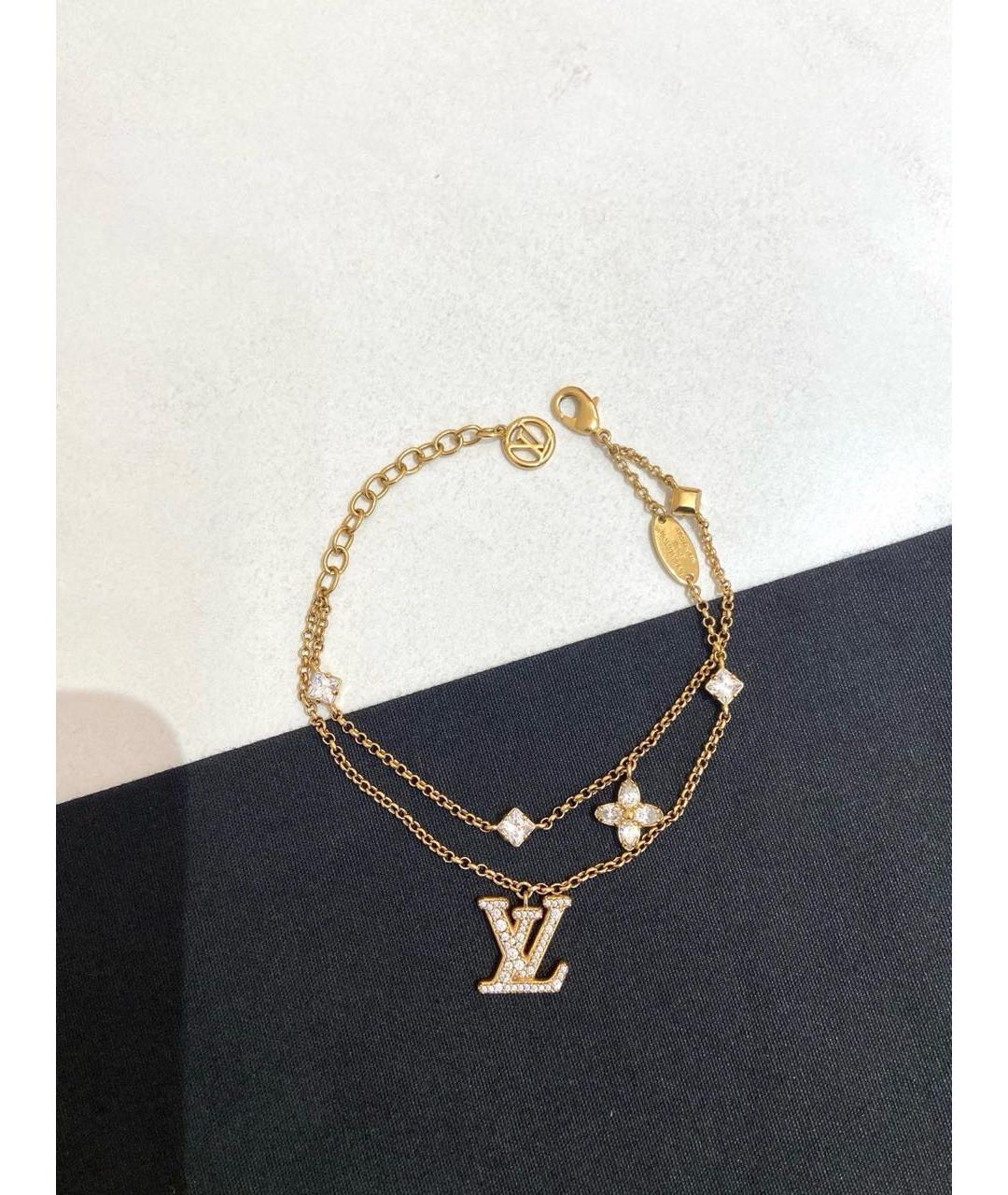 LOUIS VUITTON Золотой браслет, фото 2