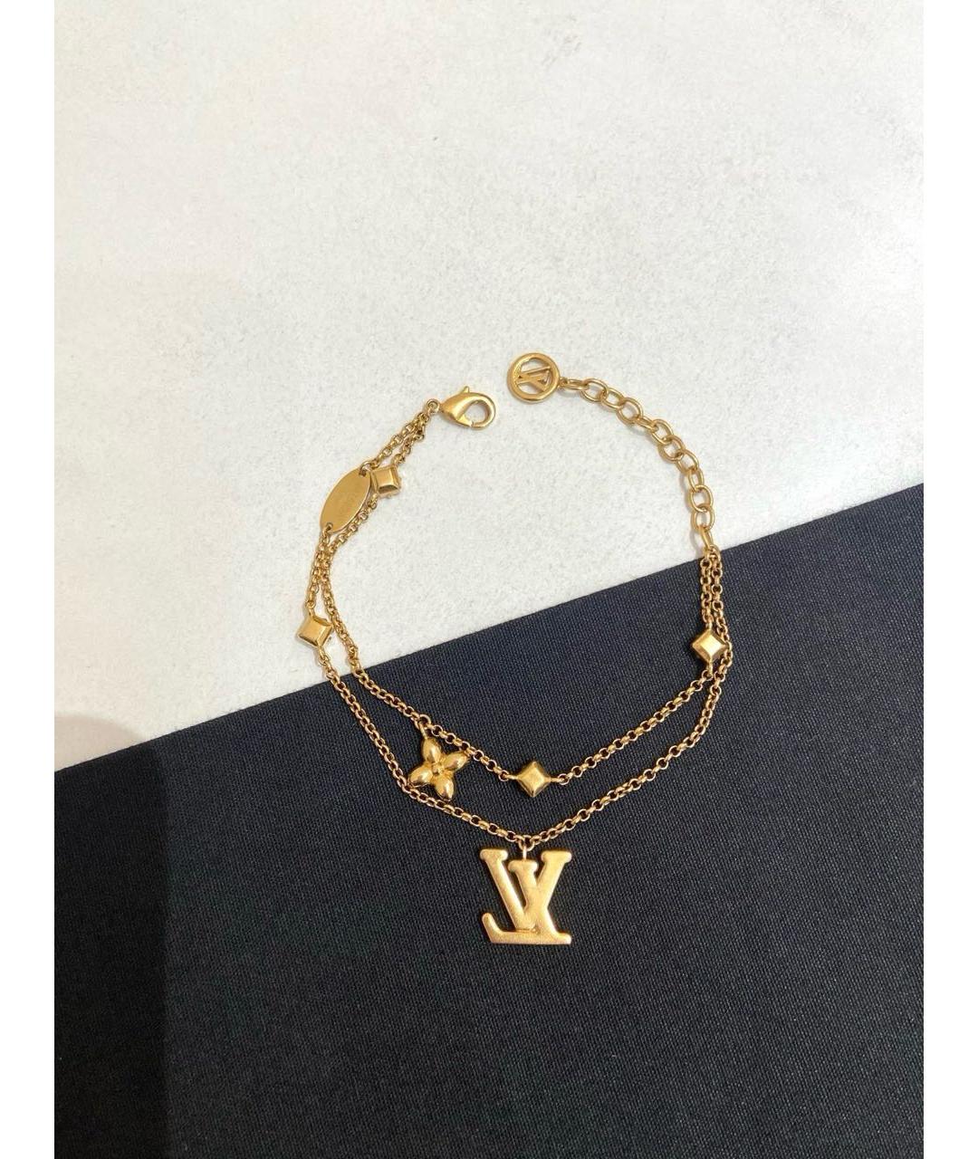 LOUIS VUITTON Золотой браслет, фото 3