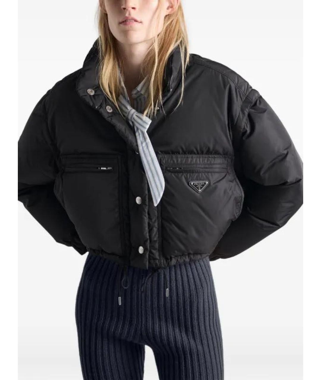 PRADA Черная куртка, фото 6