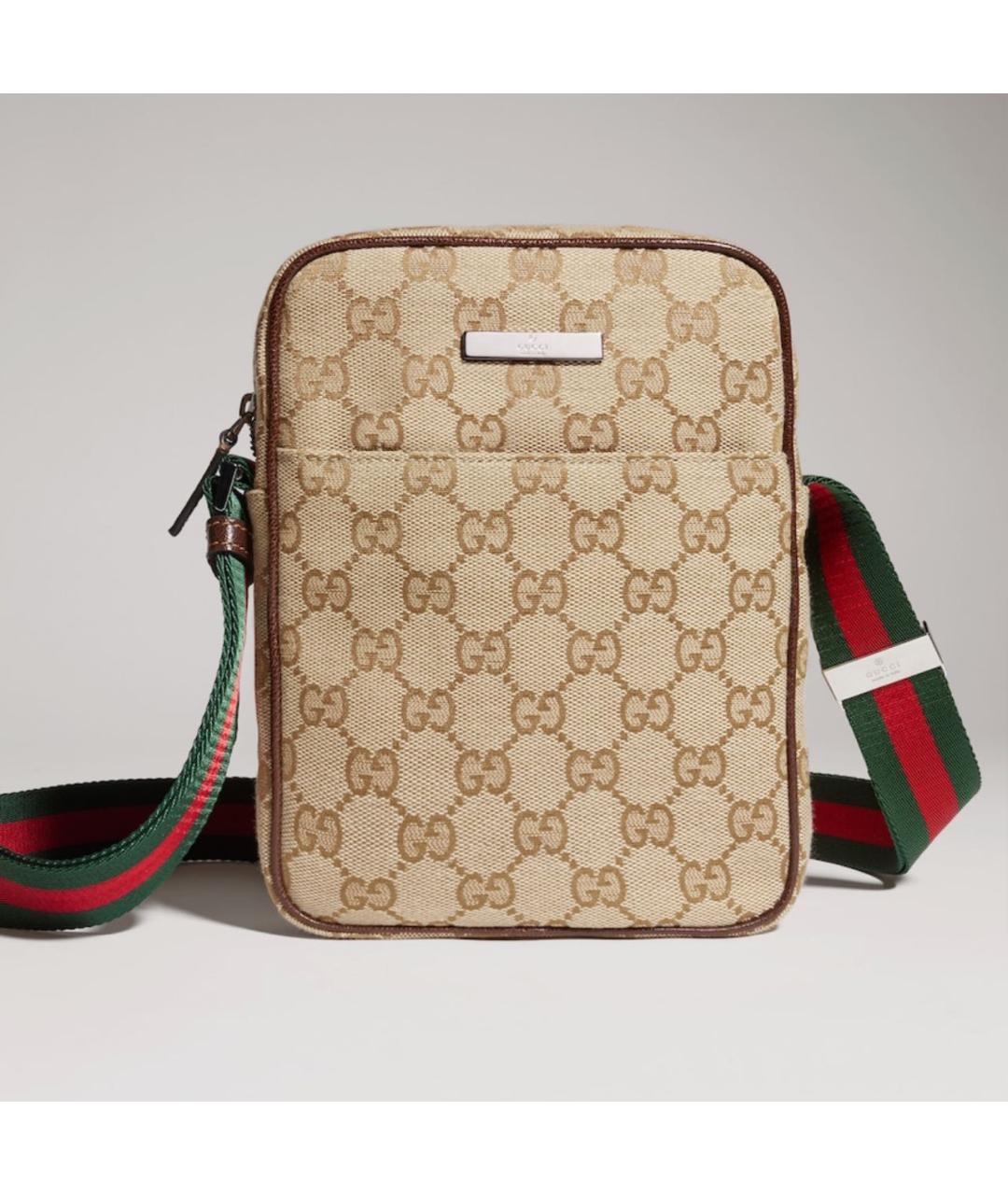 GUCCI Бежевая сумка на плечо, фото 5