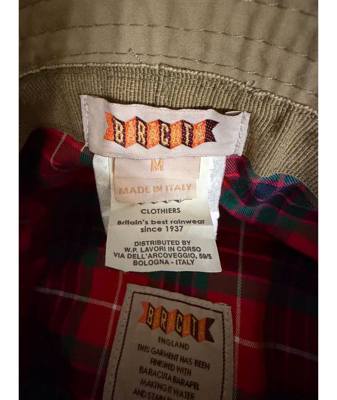 BARACUTA Бежевая хлопковая шляпа, фото 3