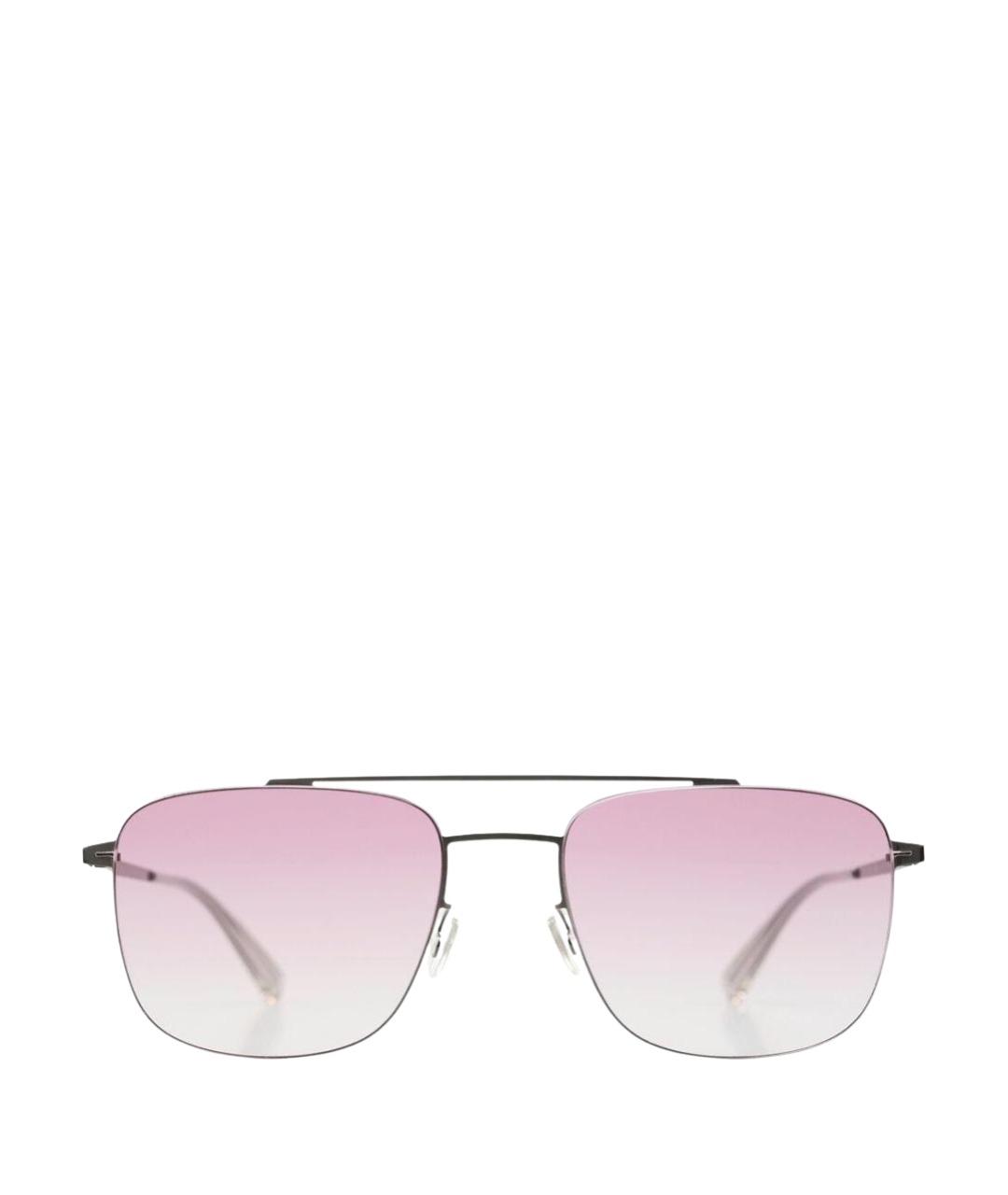 MYKITA Розовые металлические солнцезащитные очки, фото 1