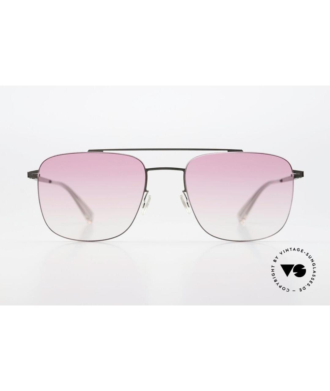 MYKITA Розовые металлические солнцезащитные очки, фото 8