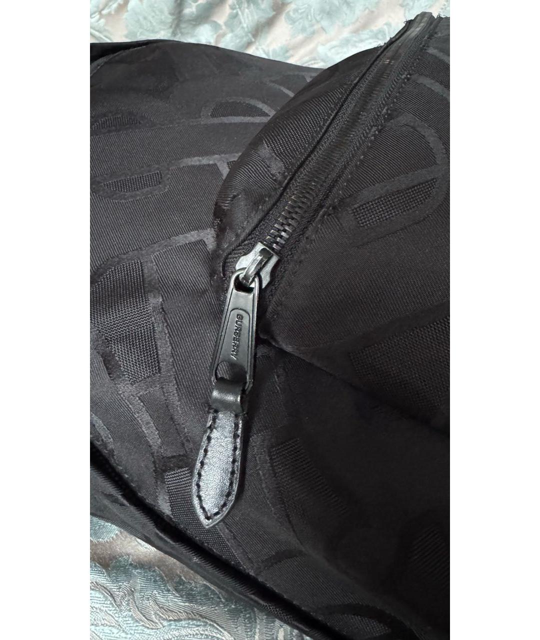 BURBERRY Черный тканевый рюкзак, фото 7