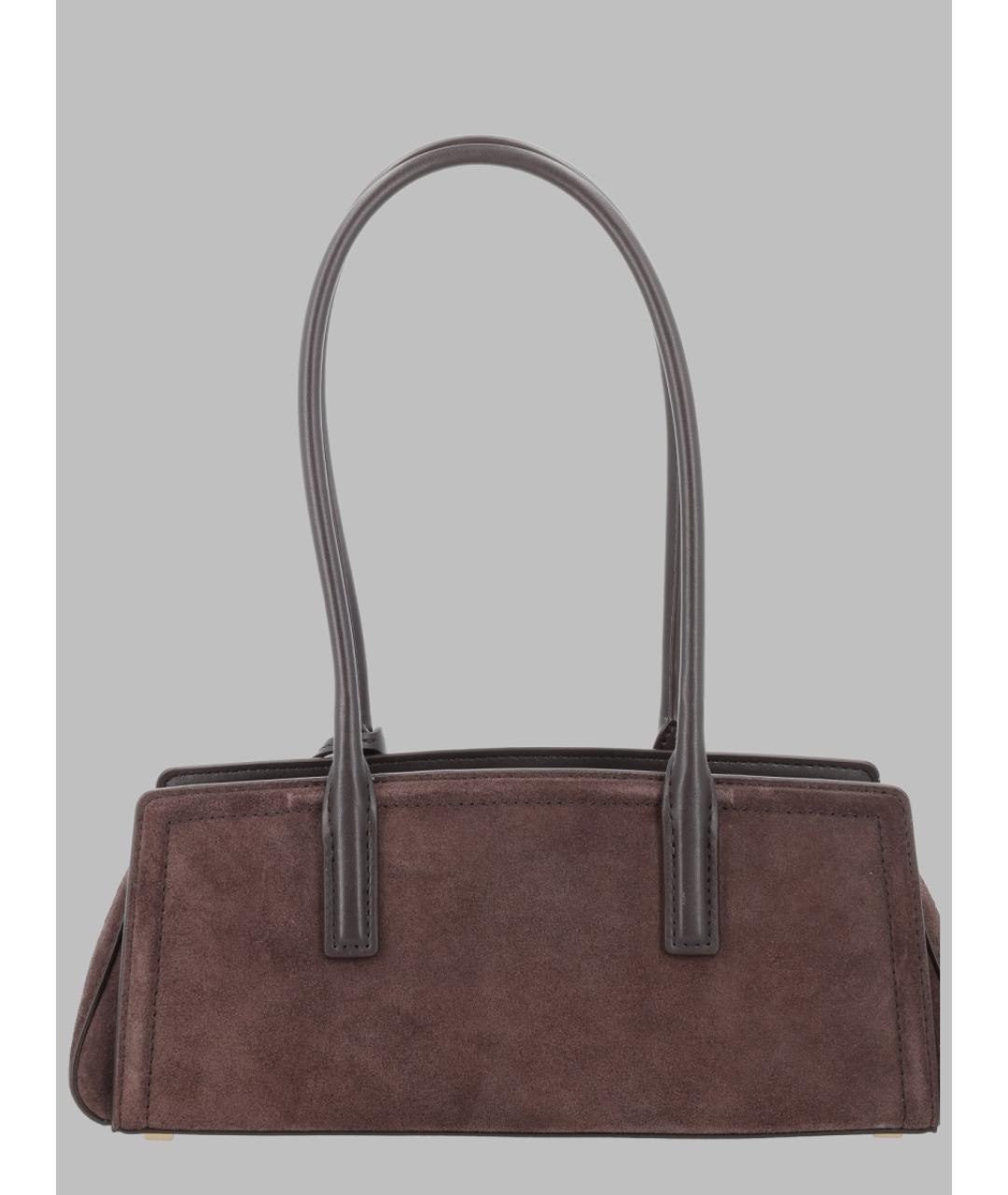 MICHAEL KORS Коричневая кожаная сумка через плечо, фото 2