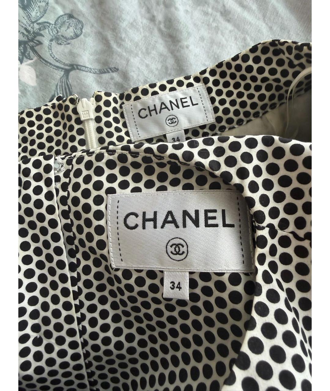 CHANEL Мульти хлопковый костюм с юбками, фото 3