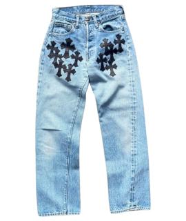 CHROME HEARTS Прямые джинсы