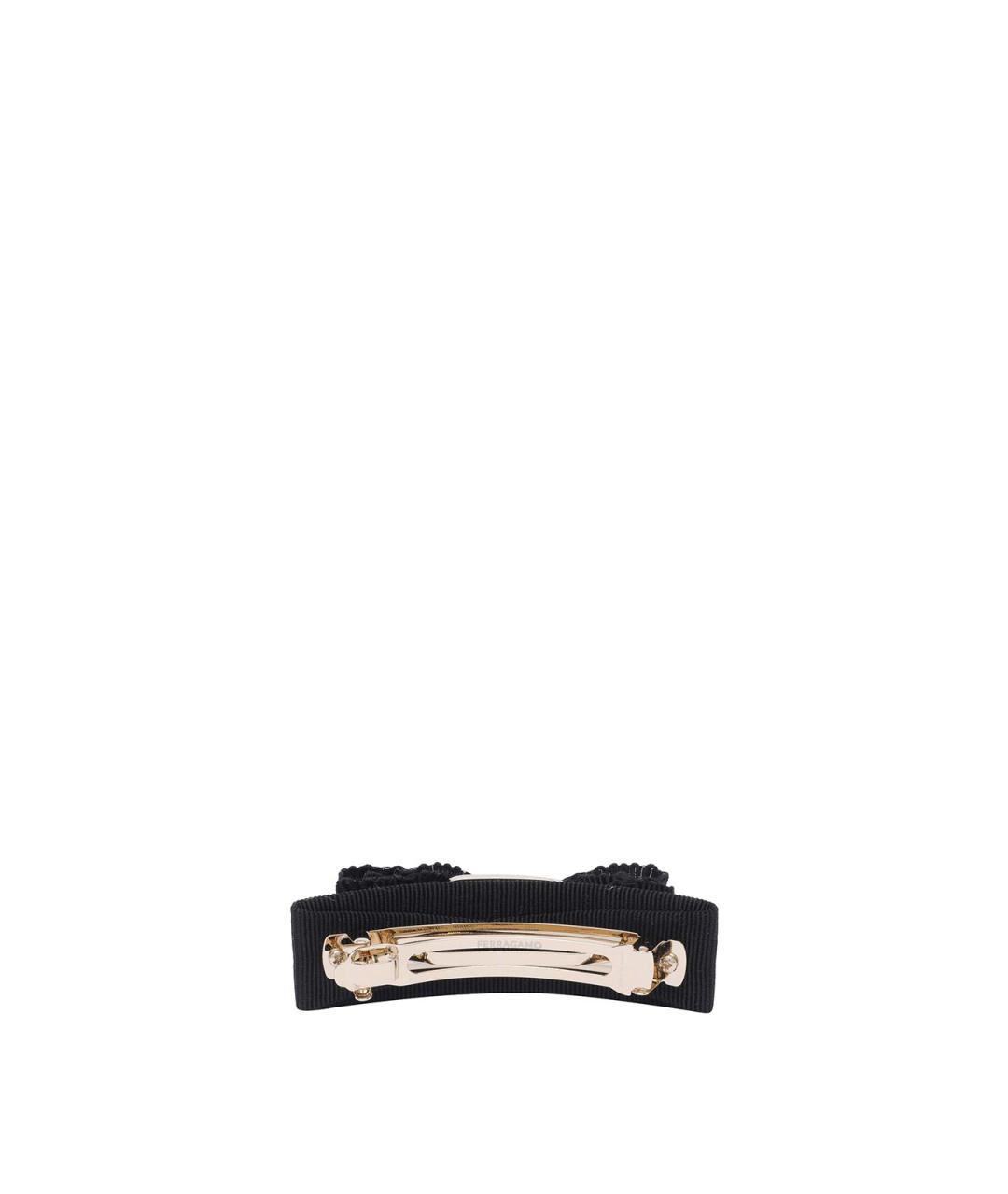 FERRAGAMO Черная заколка, фото 2