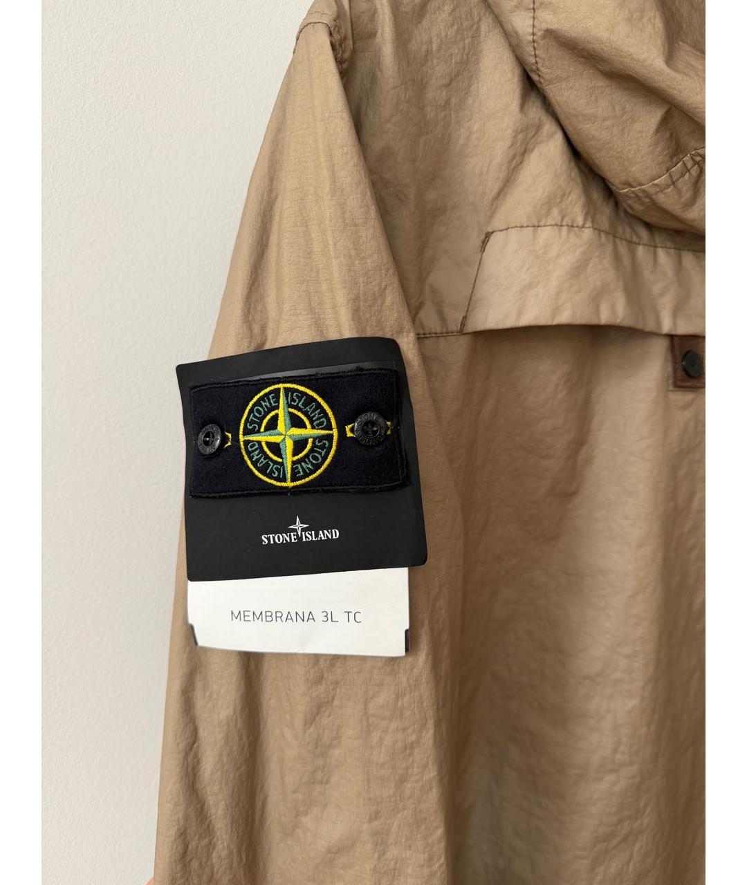 STONE ISLAND Хаки куртка, фото 4