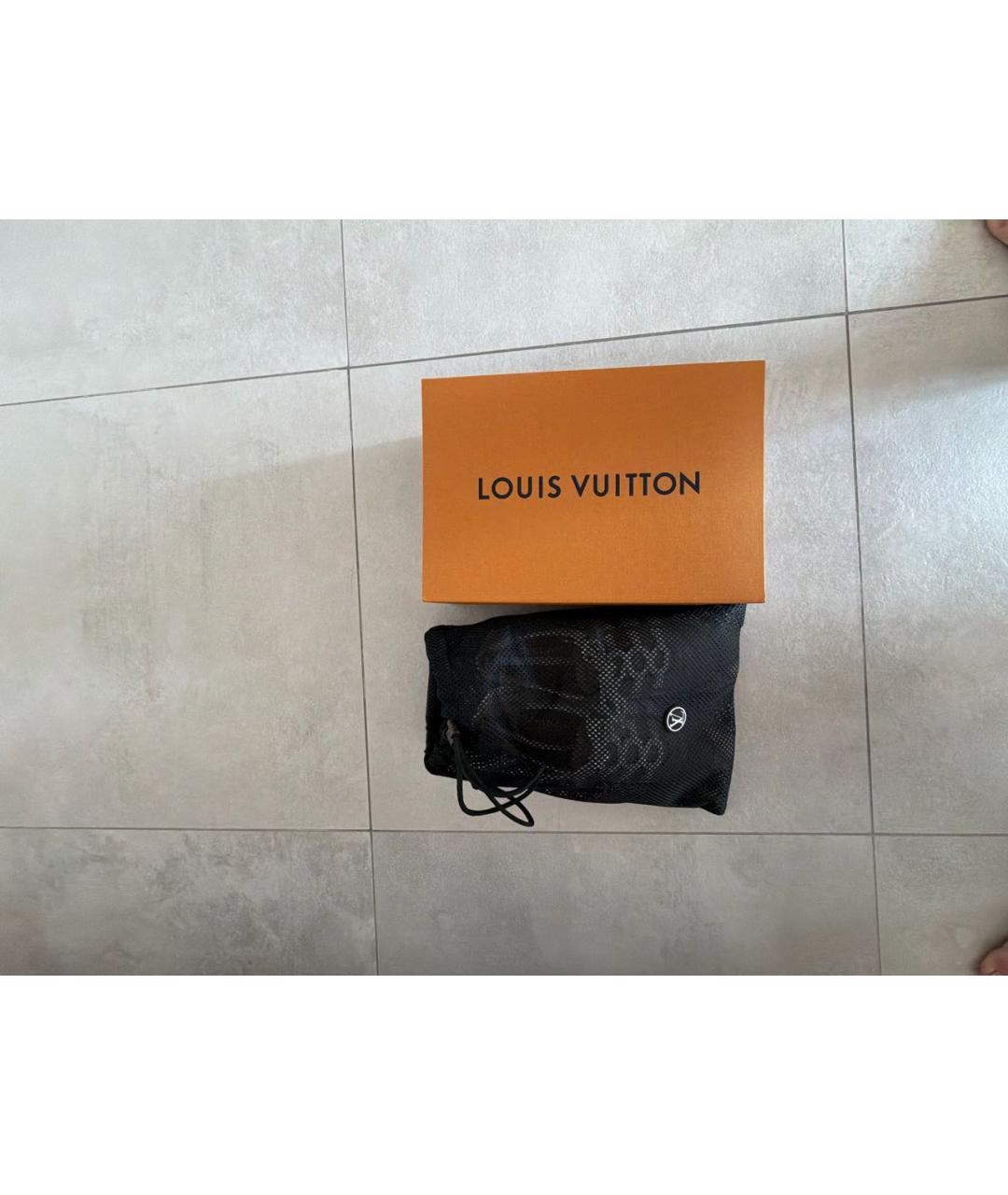 LOUIS VUITTON Бежевые замшевые кеды, фото 7