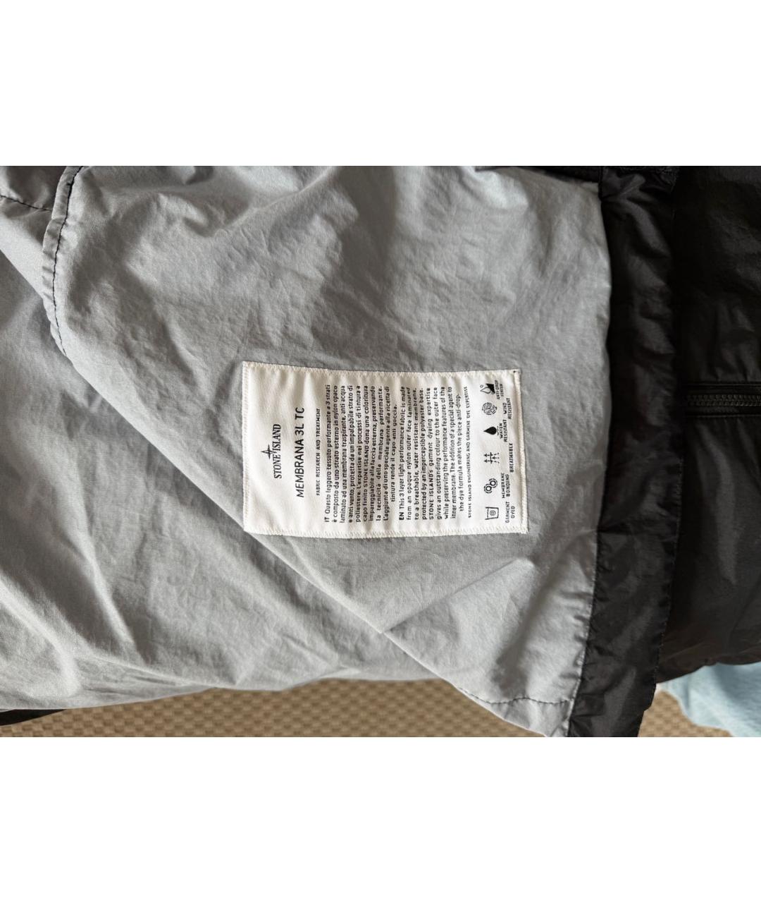 STONE ISLAND Черная куртка, фото 8