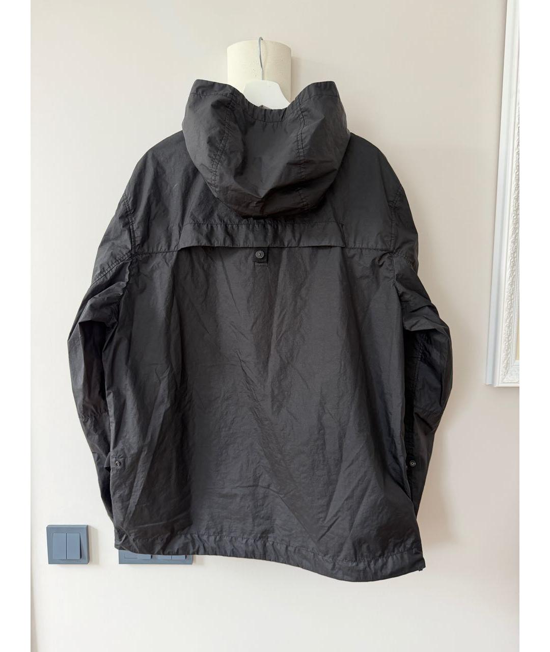 STONE ISLAND Черная куртка, фото 2