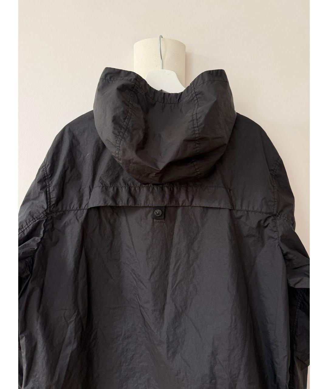 STONE ISLAND Черная куртка, фото 5