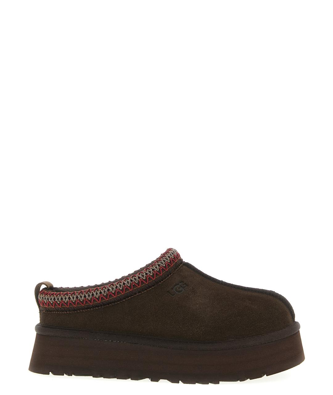 UGG Коричневые замшевые мюли, фото 1