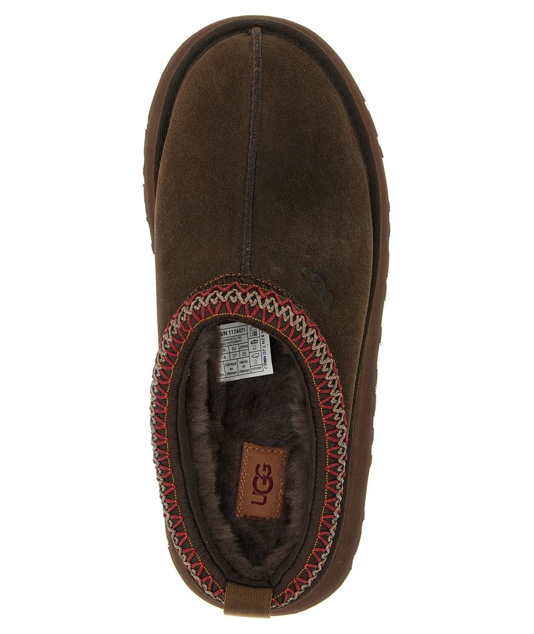 UGG Коричневые замшевые мюли, фото 4