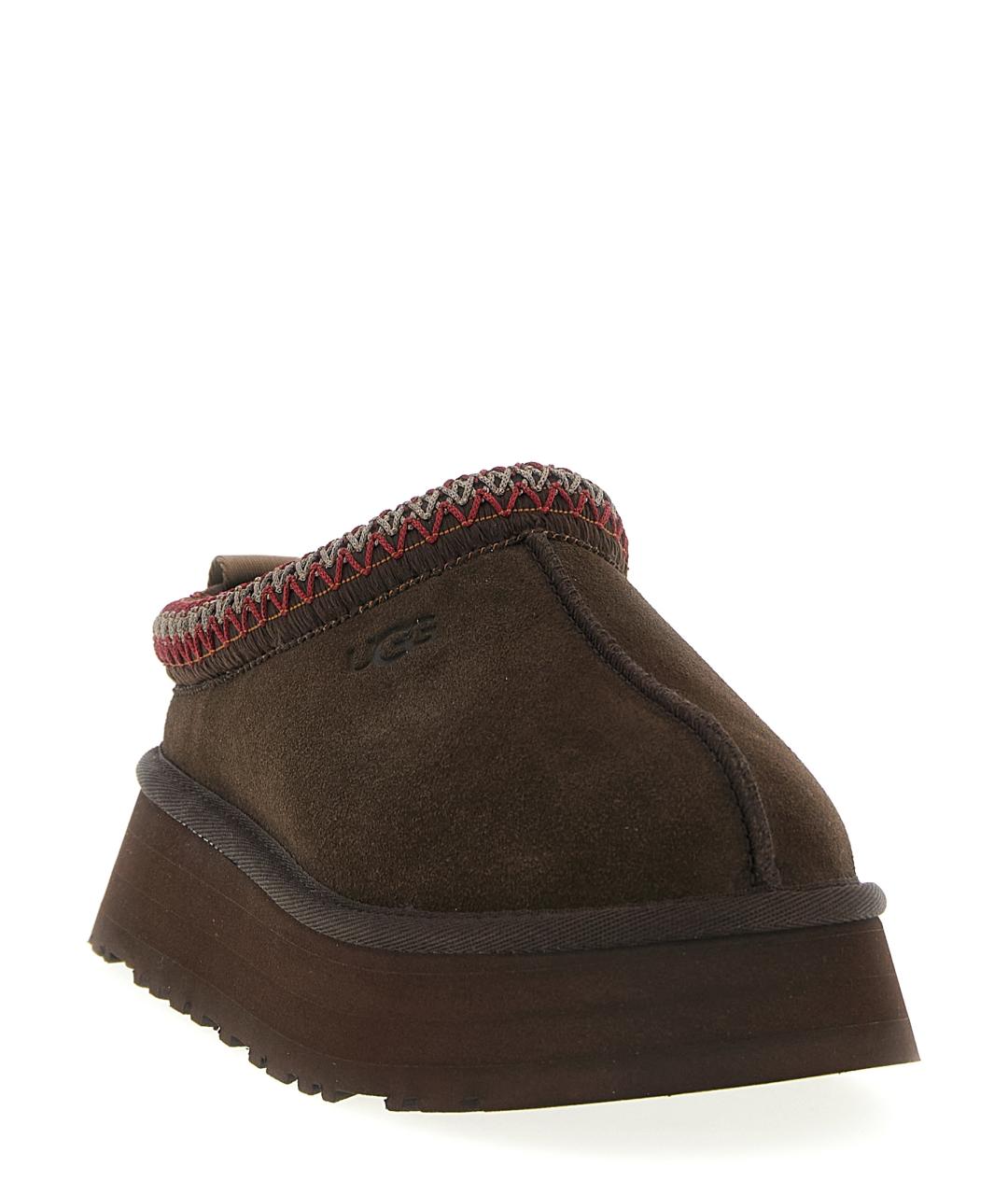 UGG Коричневые замшевые мюли, фото 2