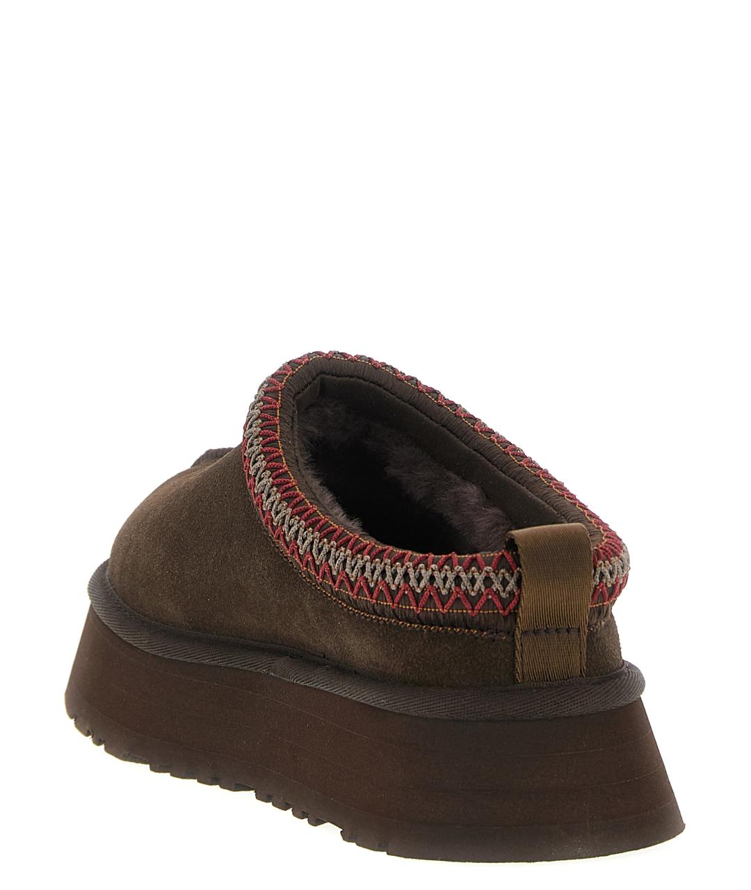 UGG Коричневые замшевые мюли, фото 3