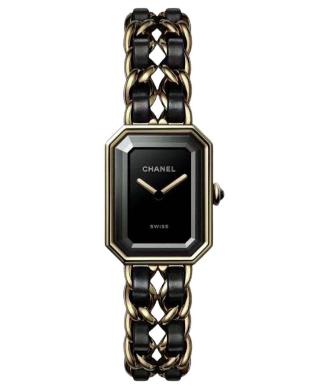 CHANEL Черные часы, фото 1
