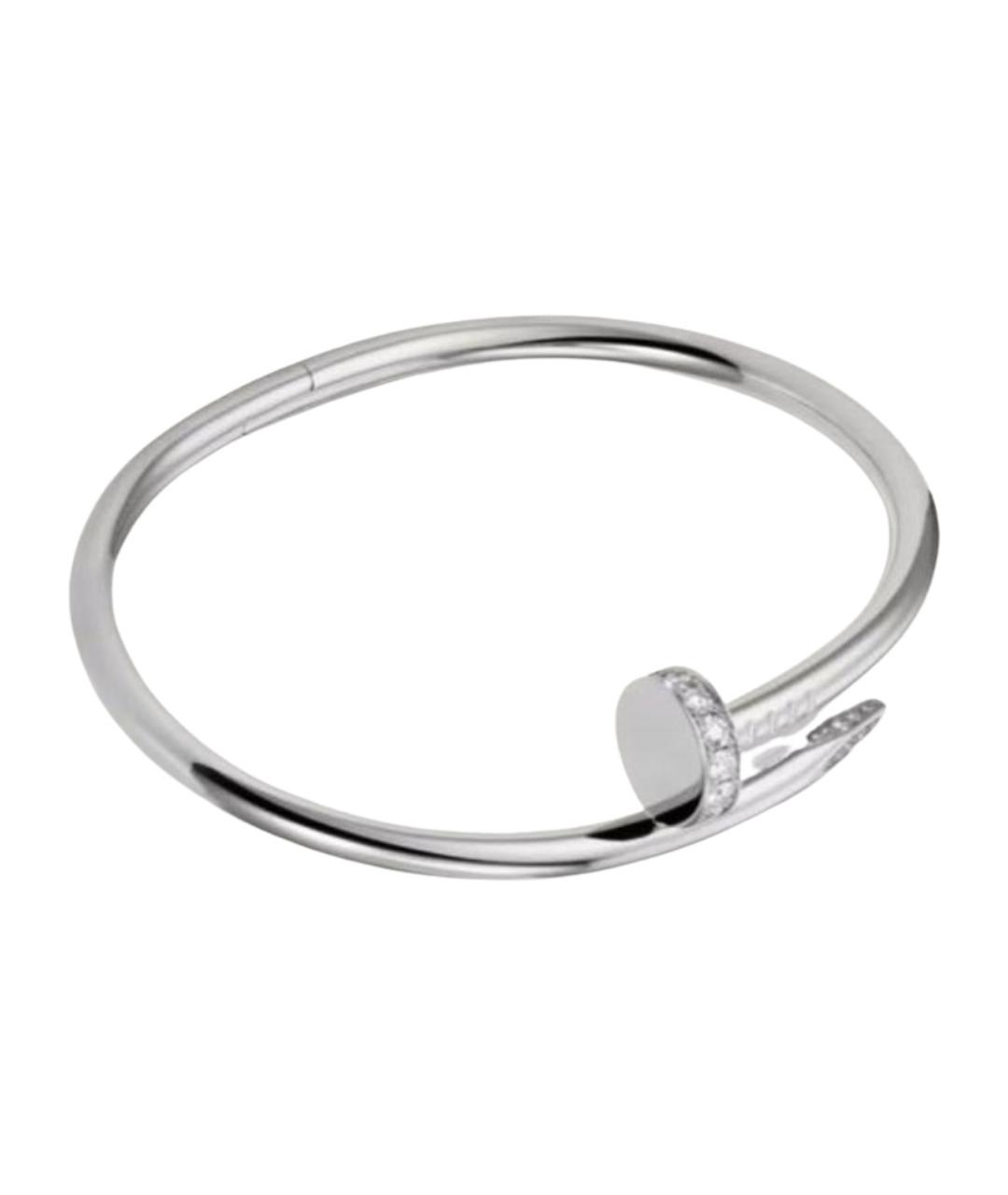 CARTIER Серебряный браслет из белого золота, фото 1