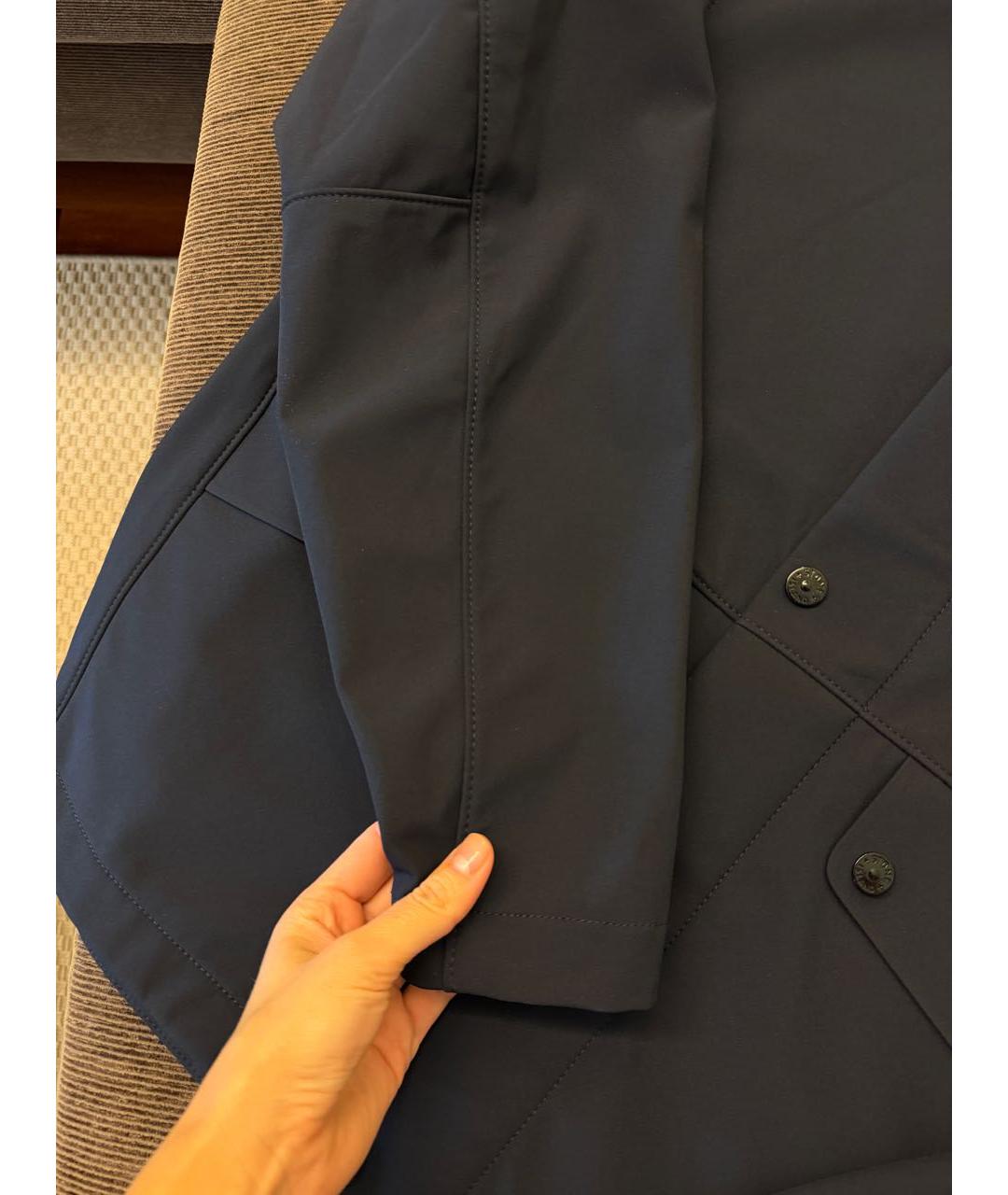 STONE ISLAND Темно-синяя куртка, фото 4