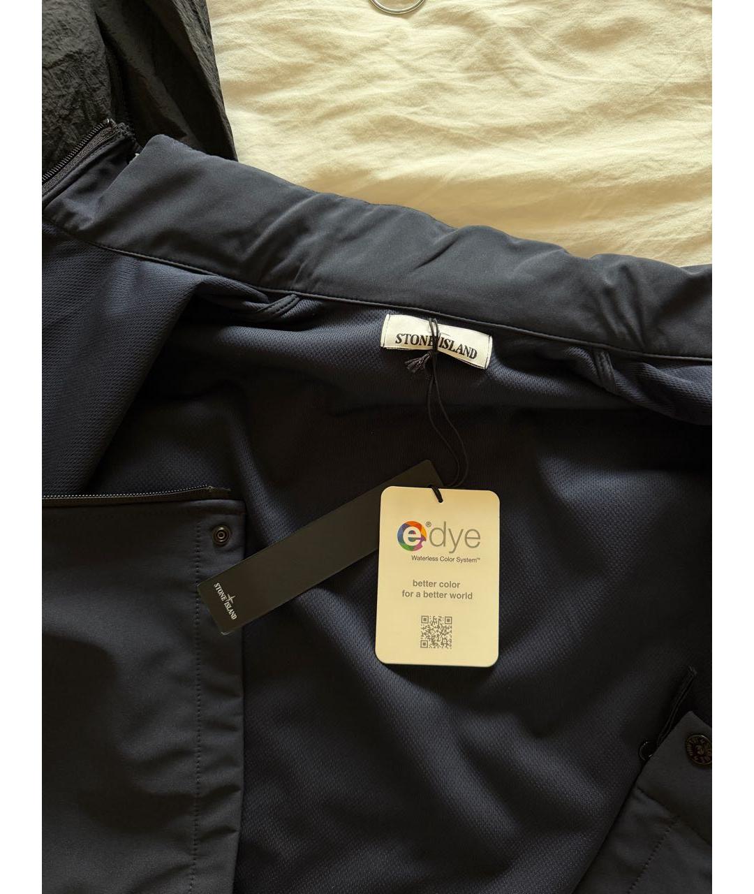 STONE ISLAND Темно-синяя куртка, фото 7