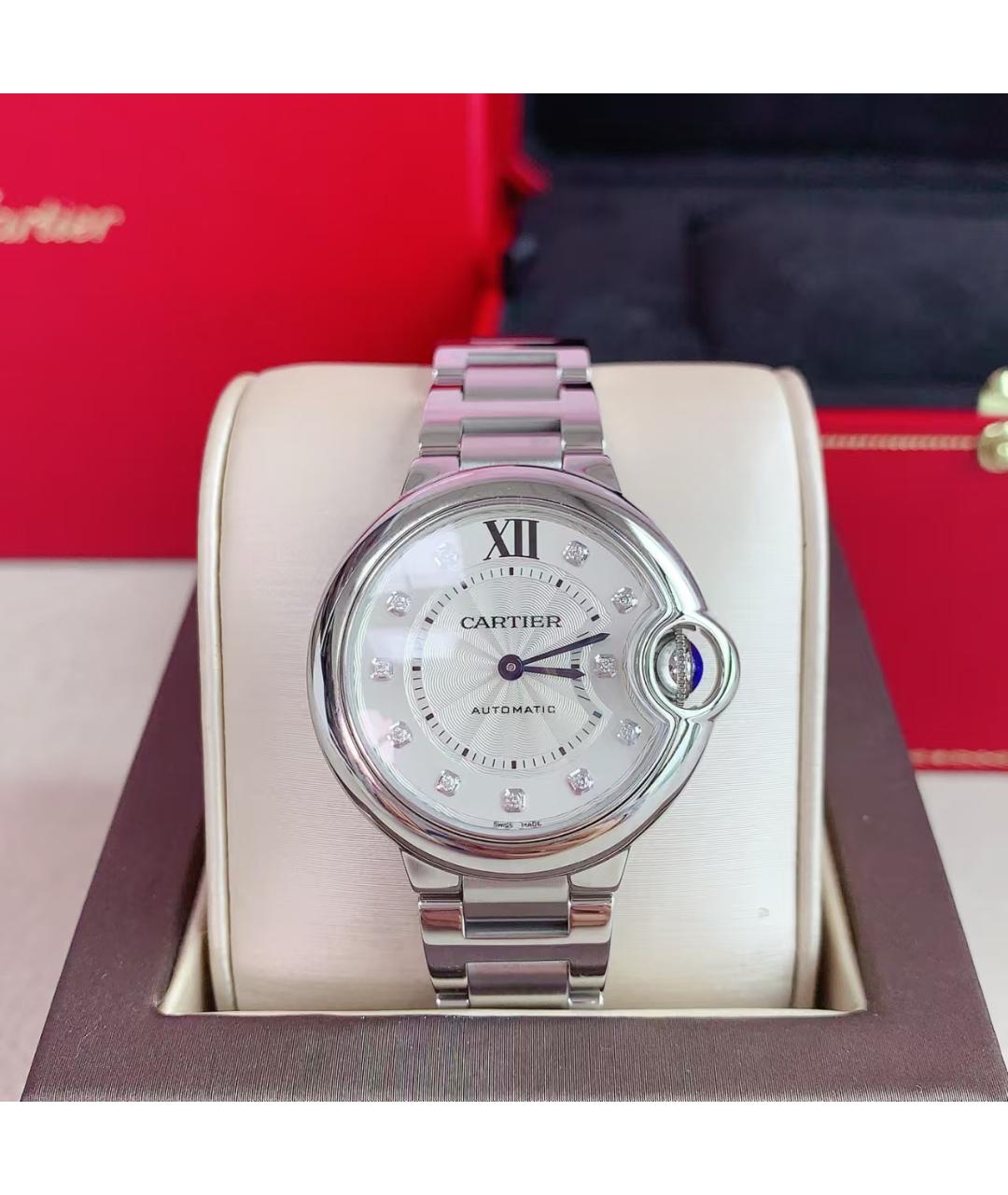CARTIER Серебряные часы, фото 2