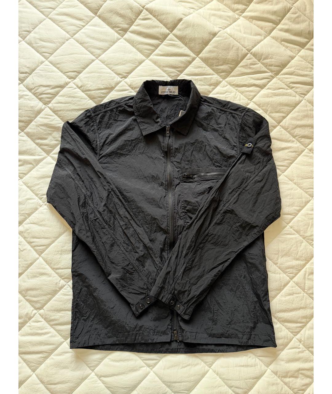 STONE ISLAND Черная куртка, фото 6