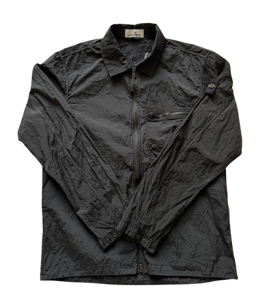 STONE ISLAND Черная куртка, фото 1