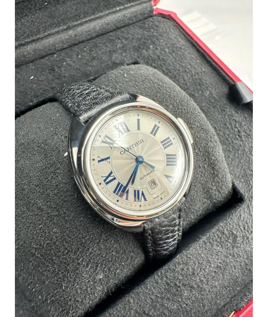 CARTIER Серебряные часы, фото 4