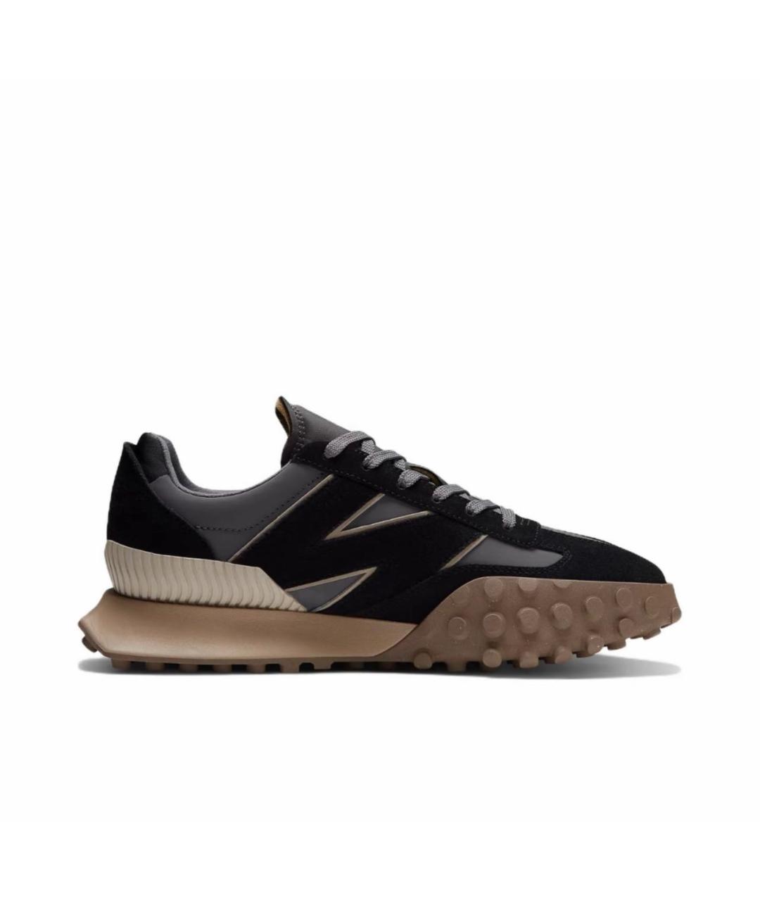 NEW BALANCE Черные замшевые низкие кроссовки / кеды, фото 9