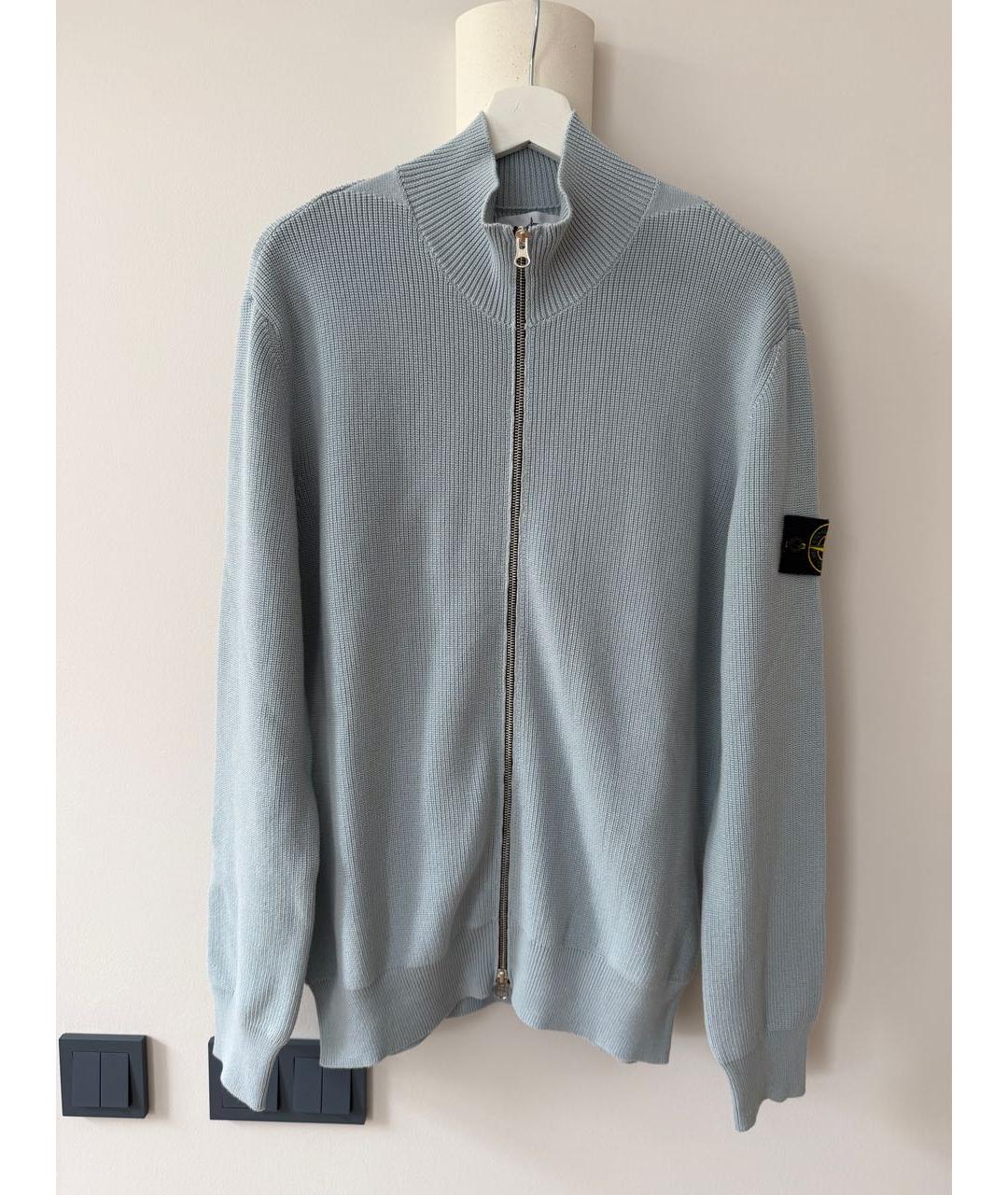 STONE ISLAND Голубой джемпер / свитер, фото 9