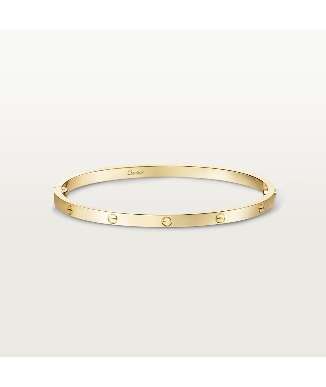 CARTIER Золотой браслет из желтого золота, фото 7