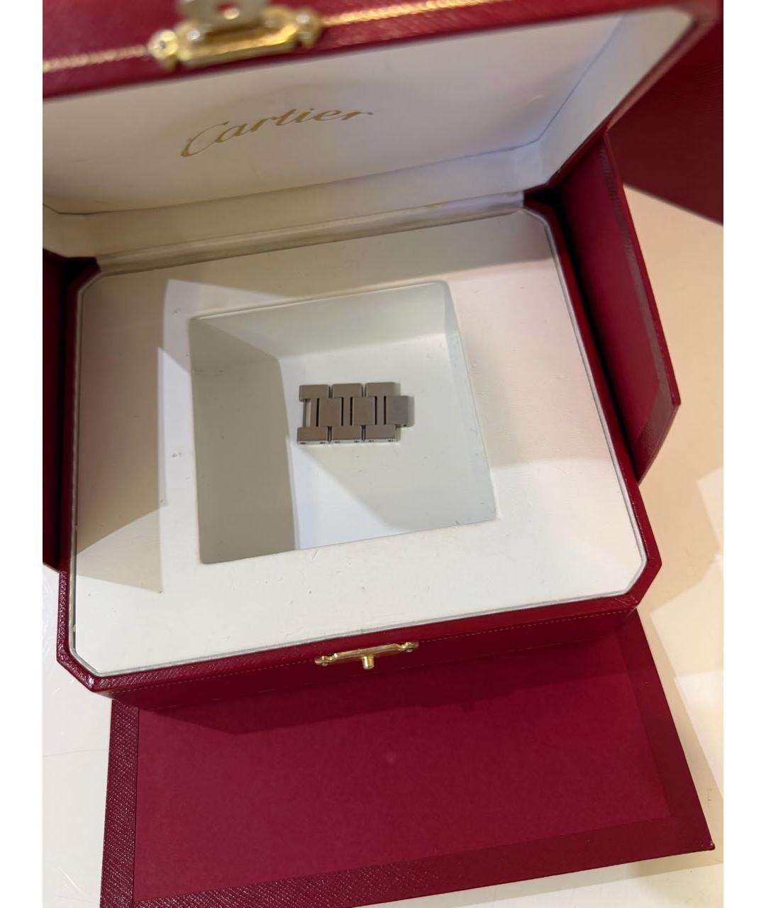CARTIER Серебряные часы, фото 4