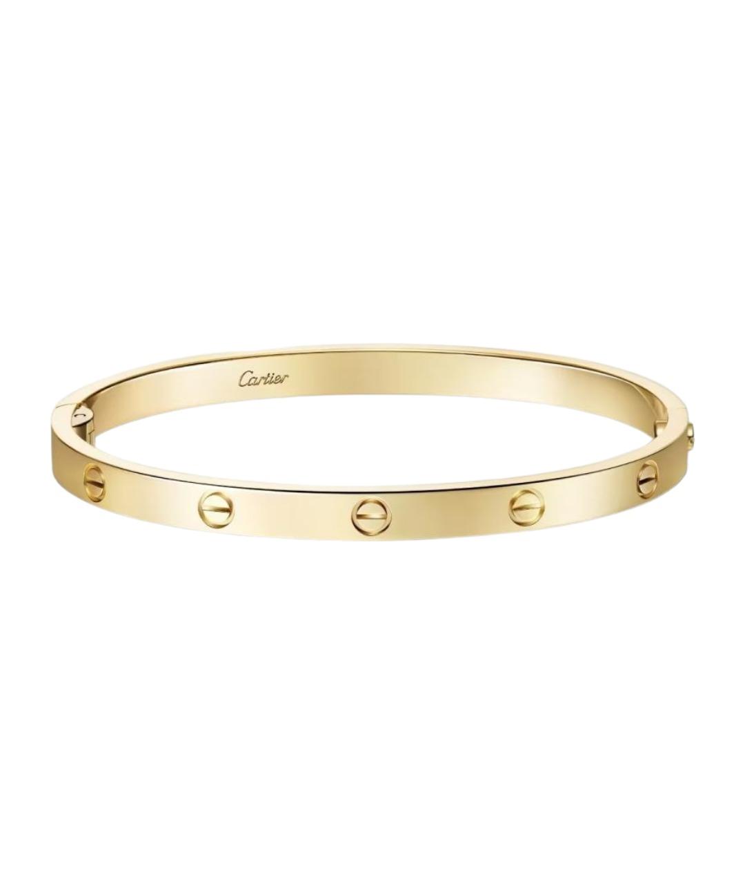 CARTIER Золотой браслет из желтого золота, фото 1
