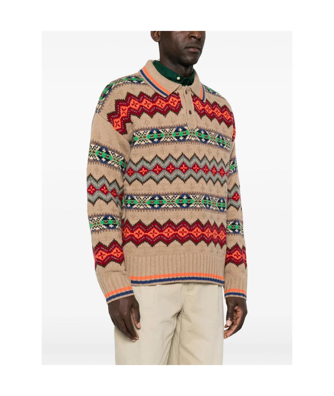 RALPH LAUREN Бежевый джемпер / свитер, фото 2