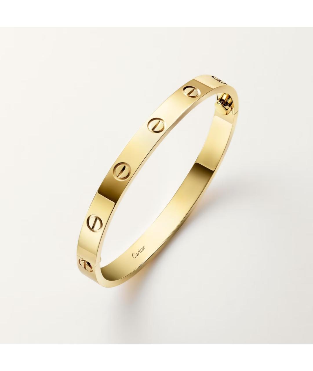 CARTIER Золотой браслет из желтого золота, фото 2