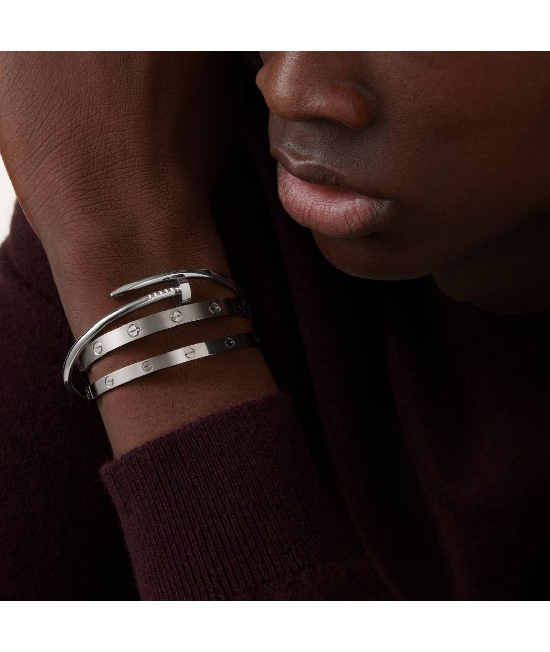 CARTIER Браслет из белого золота, фото 6