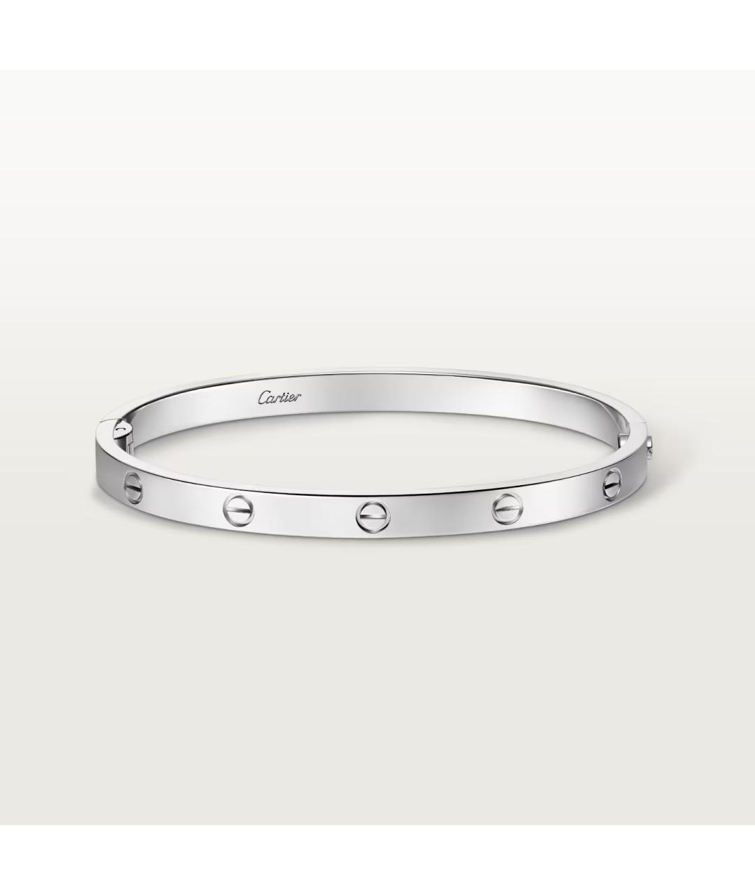CARTIER Браслет из белого золота, фото 8