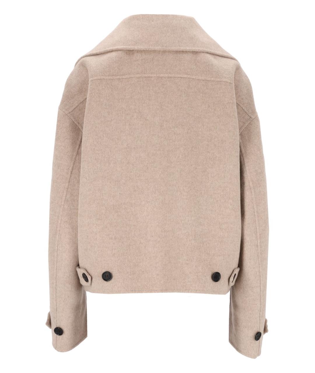 ACNE STUDIOS Бежевая шерстяная куртка, фото 2