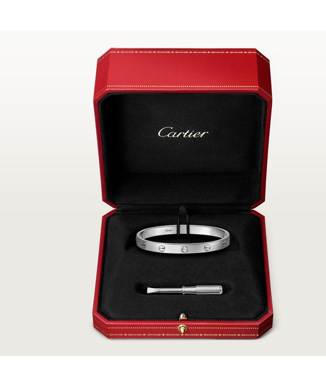 CARTIER Браслет из белого золота, фото 8