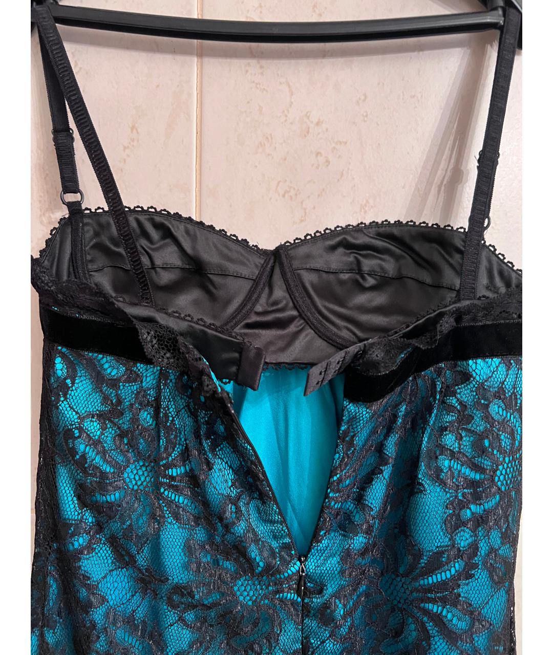 DOLCE&GABBANA Ацетатное коктейльное платье, фото 4