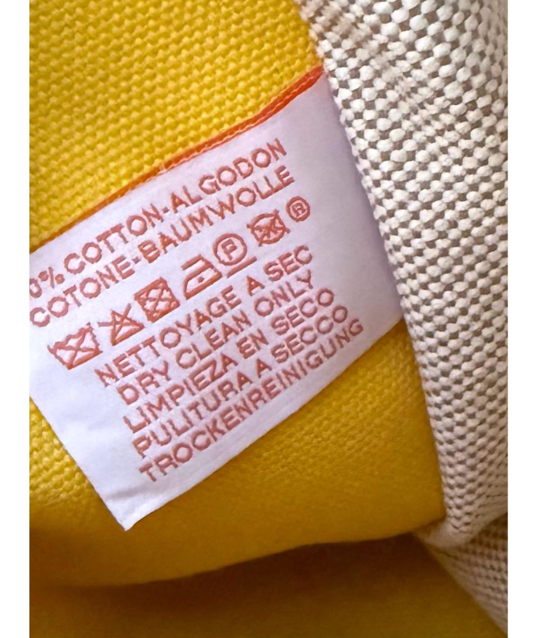 HERMES Мульти хлопковая пляжная сумка, фото 6