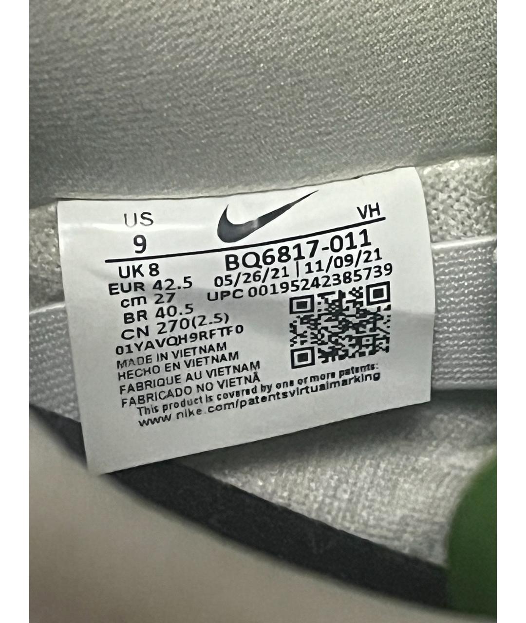 NIKE Мульти низкие кроссовки / кеды из искусственной кожи, фото 6