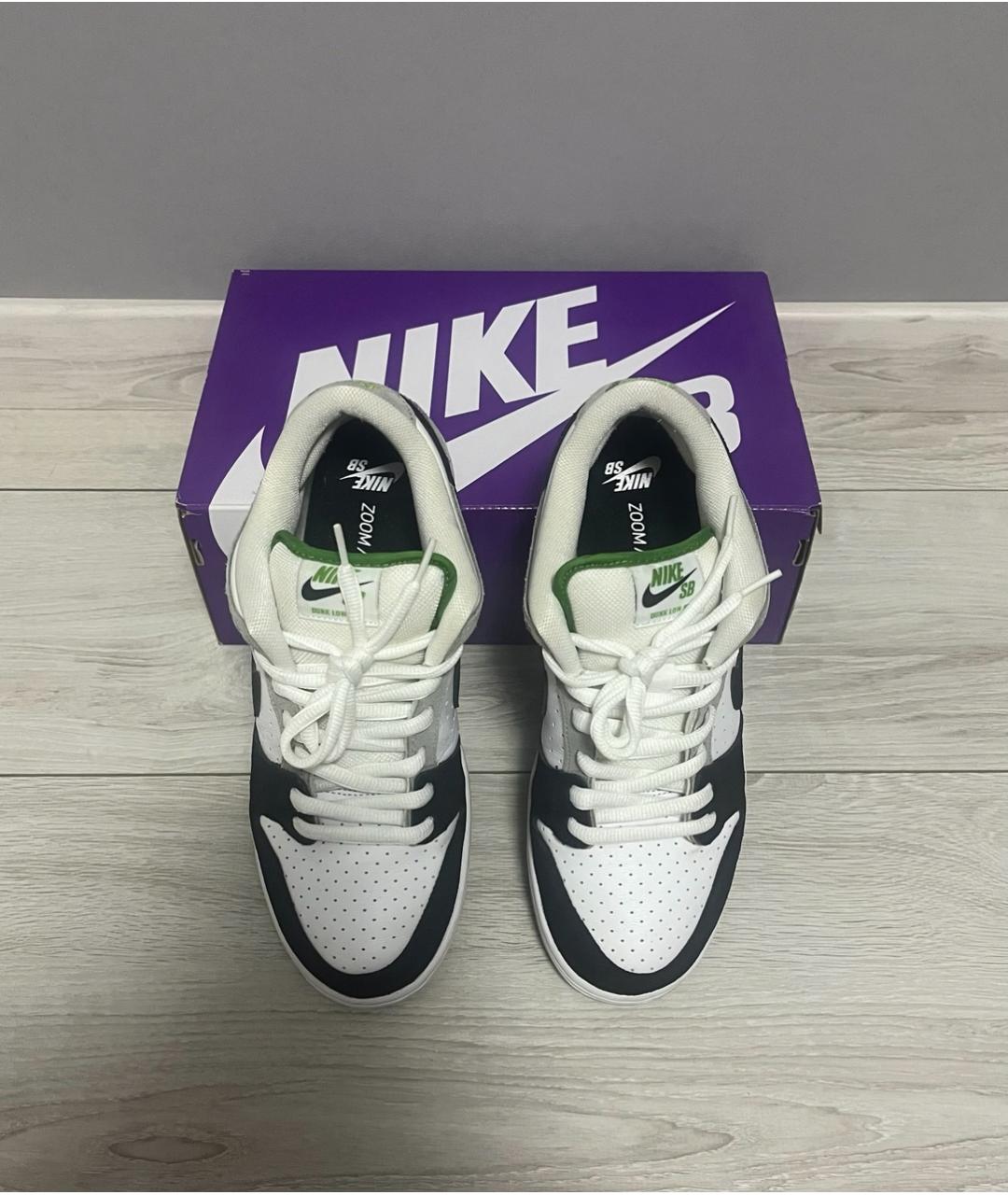 NIKE Мульти низкие кроссовки / кеды из искусственной кожи, фото 2