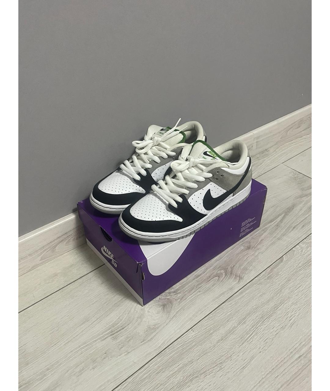 NIKE Мульти низкие кроссовки / кеды из искусственной кожи, фото 8