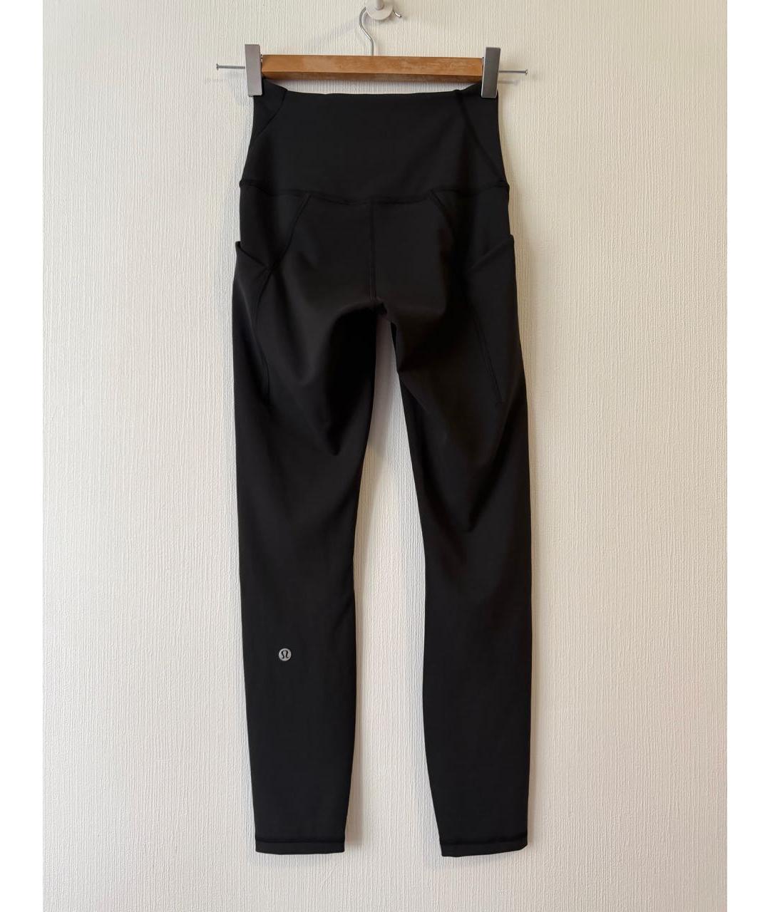 Lululemon Черный нейлоновый спортивные костюмы, фото 2